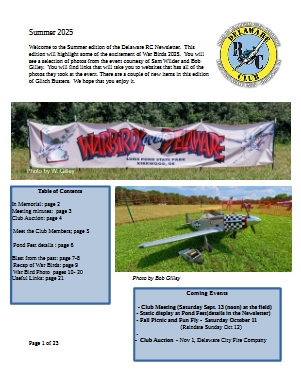 Summer 2025 Newsletter